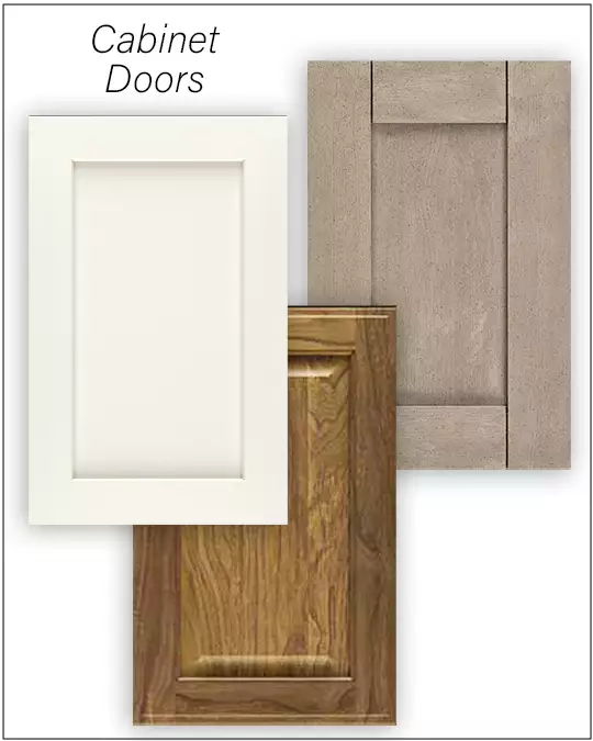 Cabinet Door Style, wood & Finishes