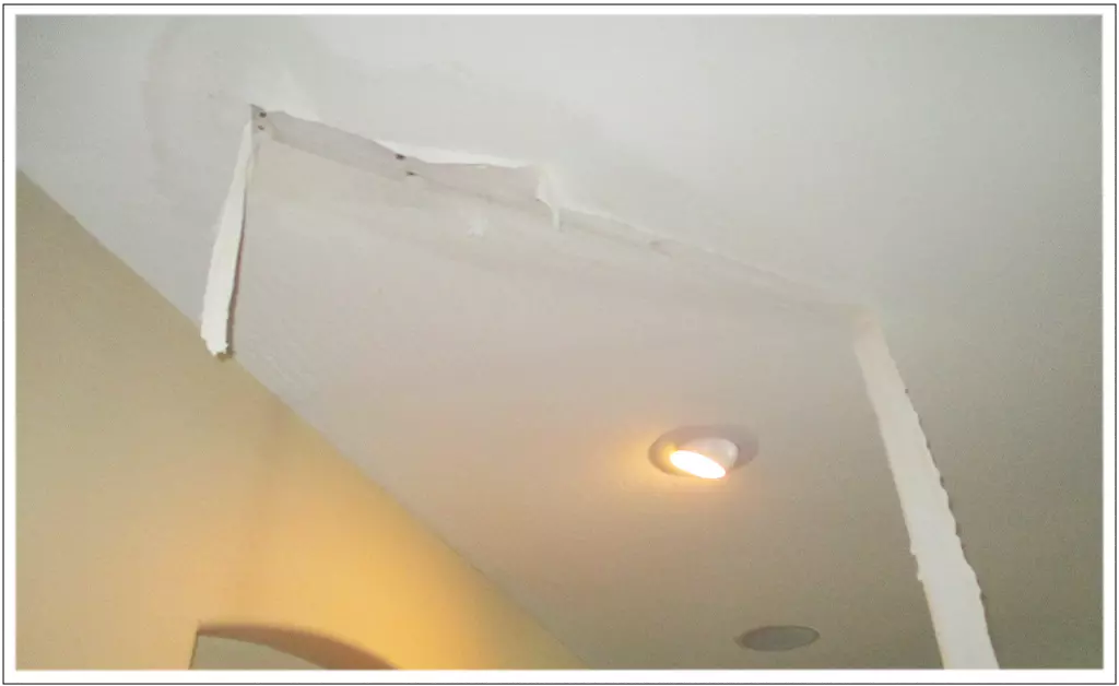 Air Conditioning Condensation Leak on Ceiling
