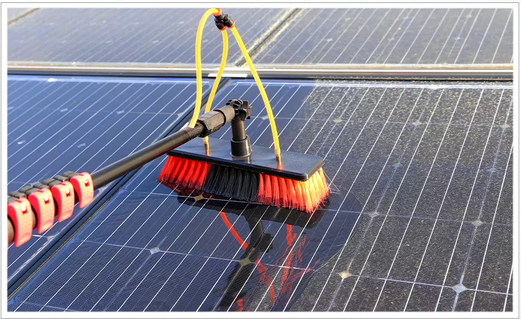 Cleaning Solar Panels per Warranty