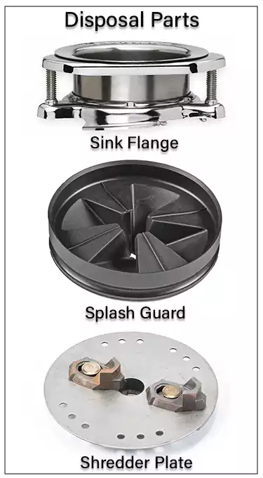 Garbage Disposal Cleaning these Inside Parts